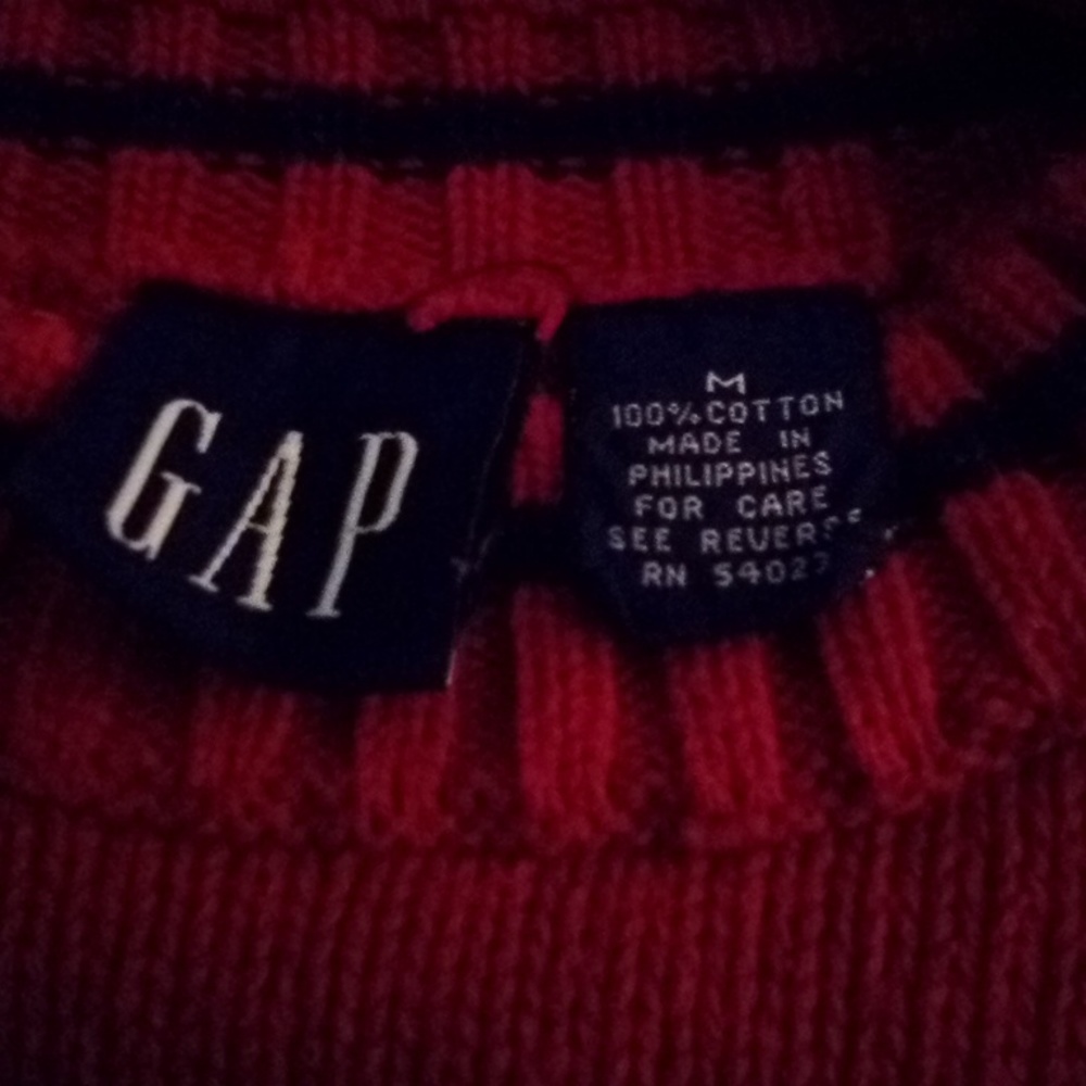 GAP Vintage Sweater Boy's size Medium - Picture 2 of 9
